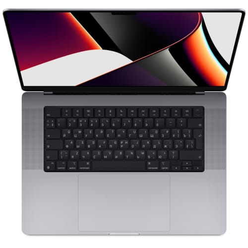 Ноутбук 16" Apple MacBook Pro (2021) MK1A3RU/A, Apple M1 Pro Max, 32Gb, 1Tb SSD - серый космос (space grey)